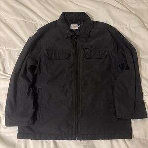 Vintage Calvin Klein Black Bomber Jacket